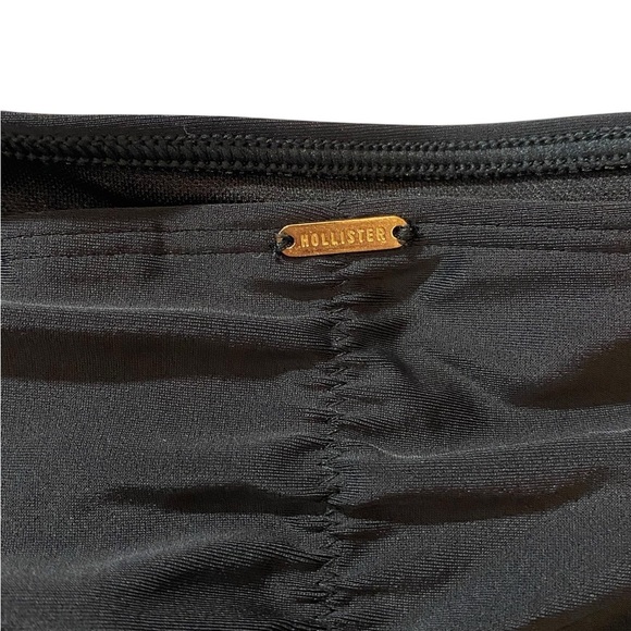Hollister Sleek Black Bikini Bottom with Cutout Sides - Picture 5 of 9